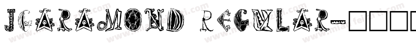 jGaramond Regular字体转换